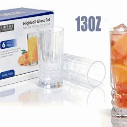 Set de 6 vasos
