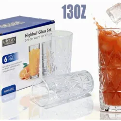 Set de 6 vasos