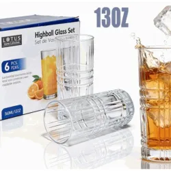 Set de 6 vasos