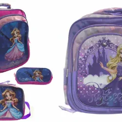 Set de mochila escolar para niñas