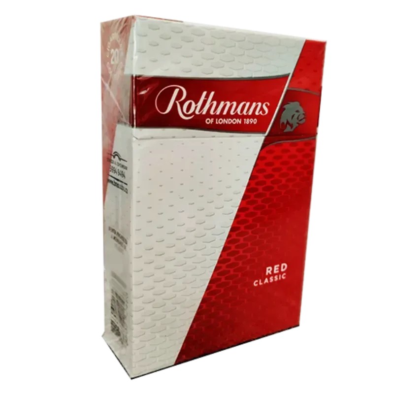 Cigarro Rothmans rojo