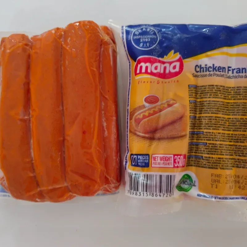 Salchicha de pollo 