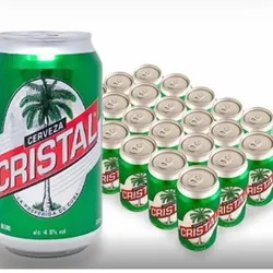  Cerveza cristal 