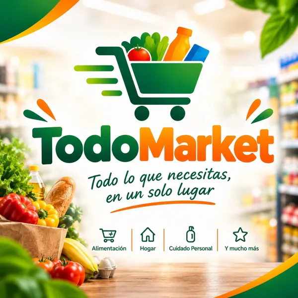 ENTREGAS DE 24-48 HORAS. ———
En TodoMARKET trabajamos cada día con un solo objetivo: brindarte seguridad, confianza y beneficio en cada compra. Sabemos lo importante que es para ti y tu familia recibir productos de calidad, por eso seleccionamos cuidadosamente nuestros alimentos, productos de aseo y electrodomésticos, garantizando frescura, buen estado y precios justos. Nuestra tienda online está diseñada para que compres de forma rápida, segura y sin complicaciones, con atención cercana y transparente. En TodoMARKET no solo vendemos productos, construimos confianza, cumpliendo lo que prometemos y pensando siempre en el bienestar de nuestros clientes. Tu tranquilidad es nuestra prioridad, porque cuando compras con nosotros, compras con la seguridad de estar en buenas manos.