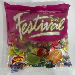 Paquete de Caramelo de frutas( Festival )
