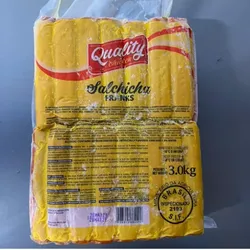 Paquete de salchichas de las grandes 3kg 