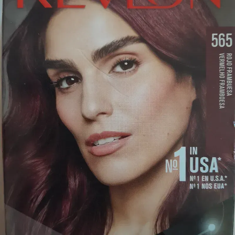 Tinte de cabello Revlon Rojo Frambuesa 