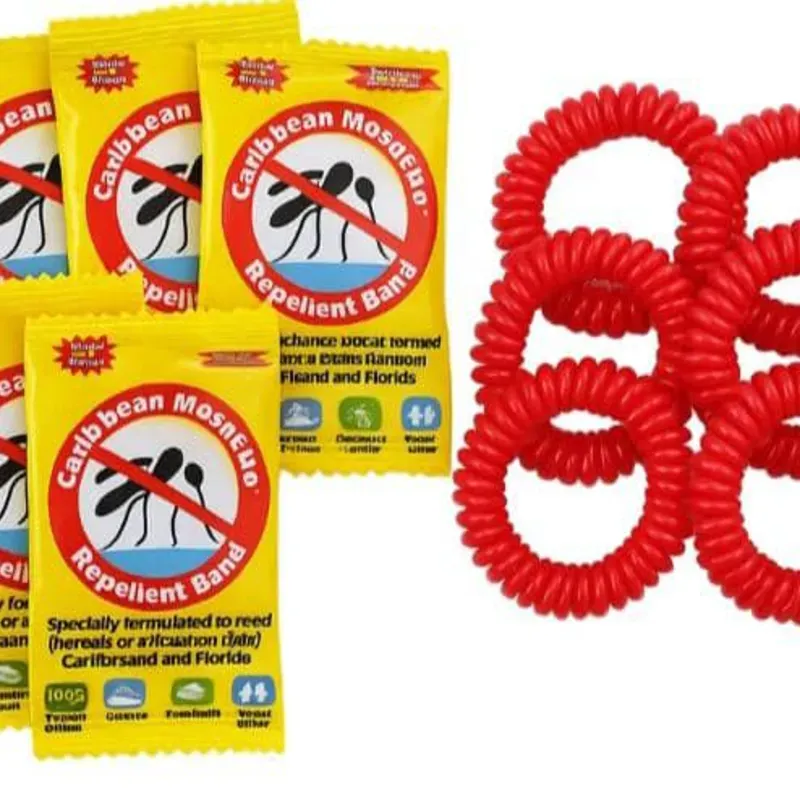 Bandas repelentes de mosquitos 200 horas (La unidad)