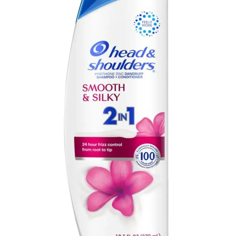 Champú Head&Shoulders 2 en 1 Suave y manejable 375ml