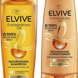 Champú y acondicionador Loreal 370ml  Óleo extraordinario 