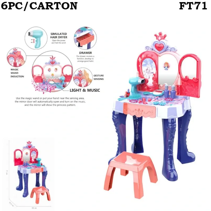 COMODITAS CON ACCESORIOS PARA NIÑAS