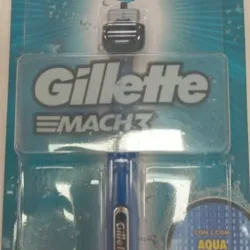 Cuchilla Gillette Mach3 (Bastón y repuesto)