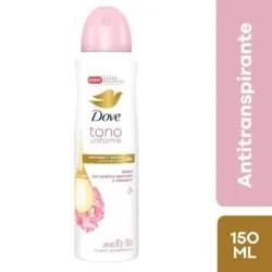 Desodorante spray Dove Tono Uniforme 150ml Rosas y Aloe Vera