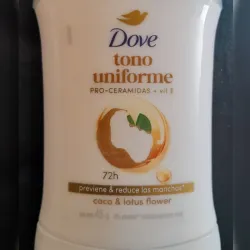 Desodorantes en barra Dove tono uniforme 45g