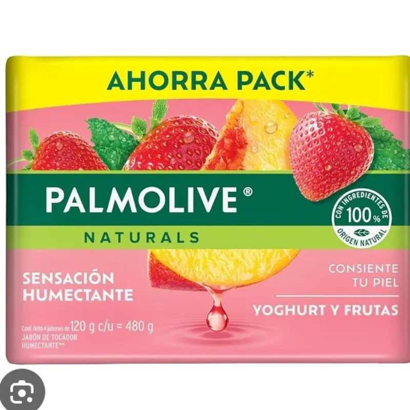 Jabon Palmolive 120gr (480 gr el paquete)
