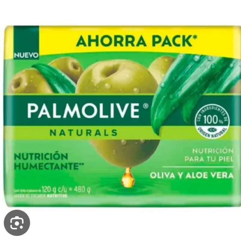 Jabon Palmolive 120gr (480gr el paquete)