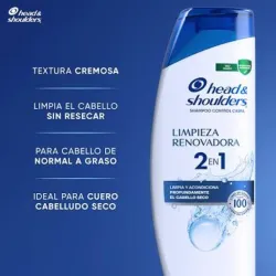 Champú Head&Shoulders limpieza renovadora 375ml