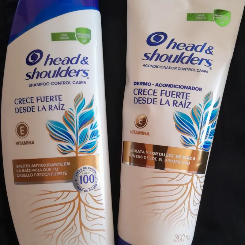 Juego de champú y acondicionador Head&Shoulders 375ml Crece desde la raiz