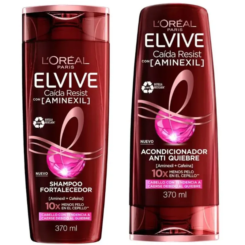 Juego de champú y acondicionador Loreal anti-caida