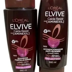 Juego de champú y acondicionador Loreal Anticaida 680ml