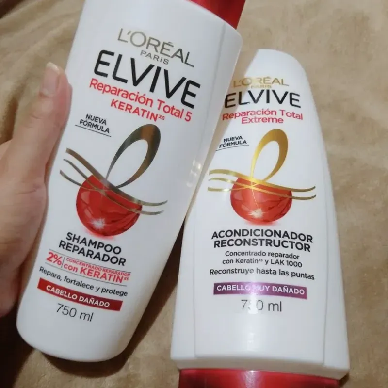 Juego de champú y acondicionador Loreal
