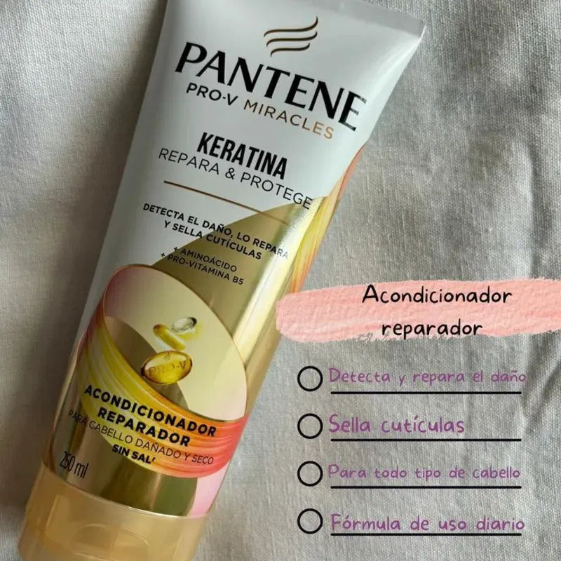 Juego de champú y acondicionador Pantene 
