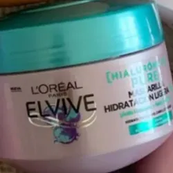 Mascarilla Loreal ácido hialuronico pure para cabello graso 300gr