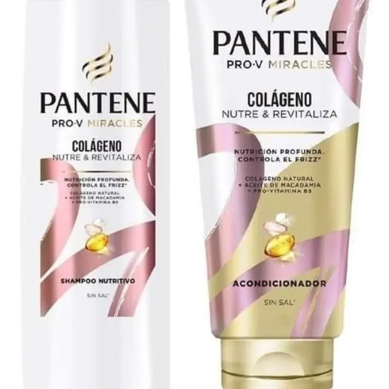 Juego de champú y acondicionador Pantene 