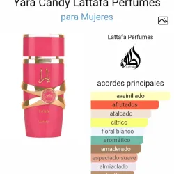 Perfume Árabe Yara Candy Lattafa