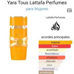 Perfume Árabe Yara Tous de Lattafa 100ml