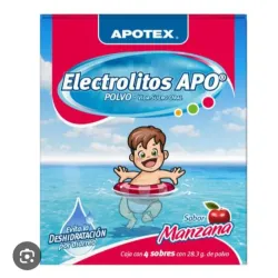 Sales de rehidratación oral rinde 1 litro sabores varios sirve para niños y adultos  