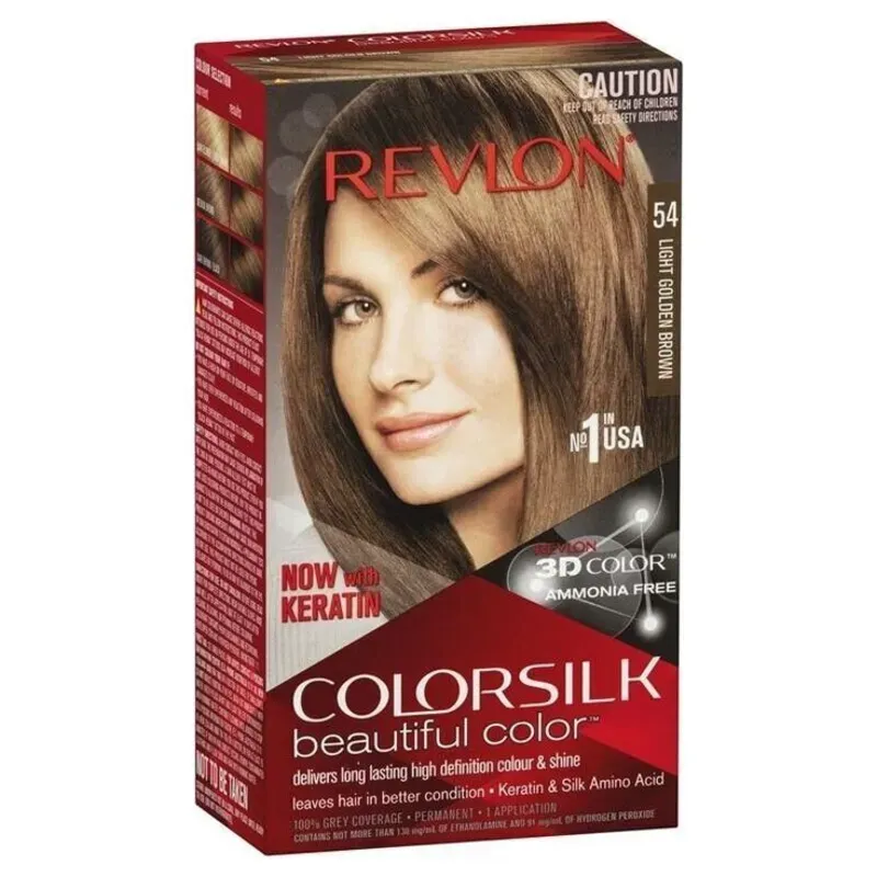 Tinte de cabello Revlon Castaño Claro Dorado
