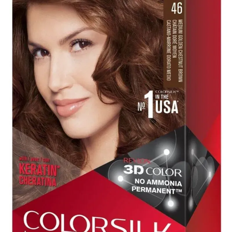Tinte de cabello Revlon Castaño Cobrizo Dorado