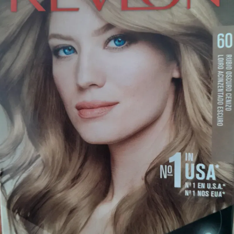 Tinte Revlon Rubio Oscuro cenizo # 60