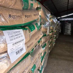 Pienso importado de engorde para cerdos