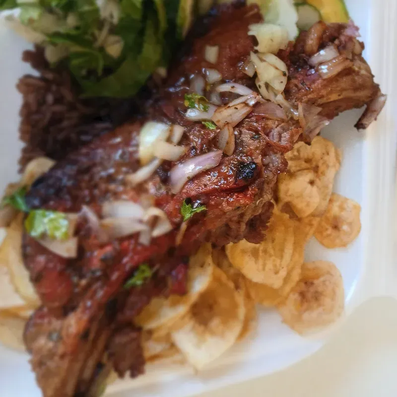 Chuletilla de Cerdo 🐷 A la Salsa BBQ.