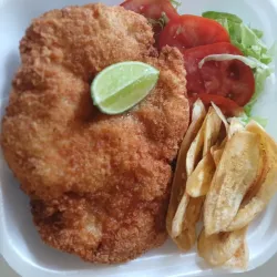 MILANESA DE PECHUGA DE POLLO 