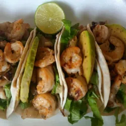 Taco De Camarones 
