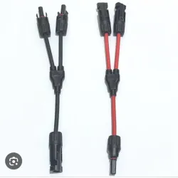 Conector paralelo de paneles solares