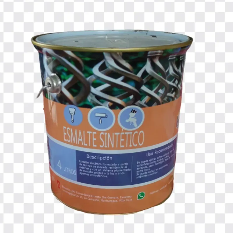 Pintura negra ColoGama 4lit de aceite 
