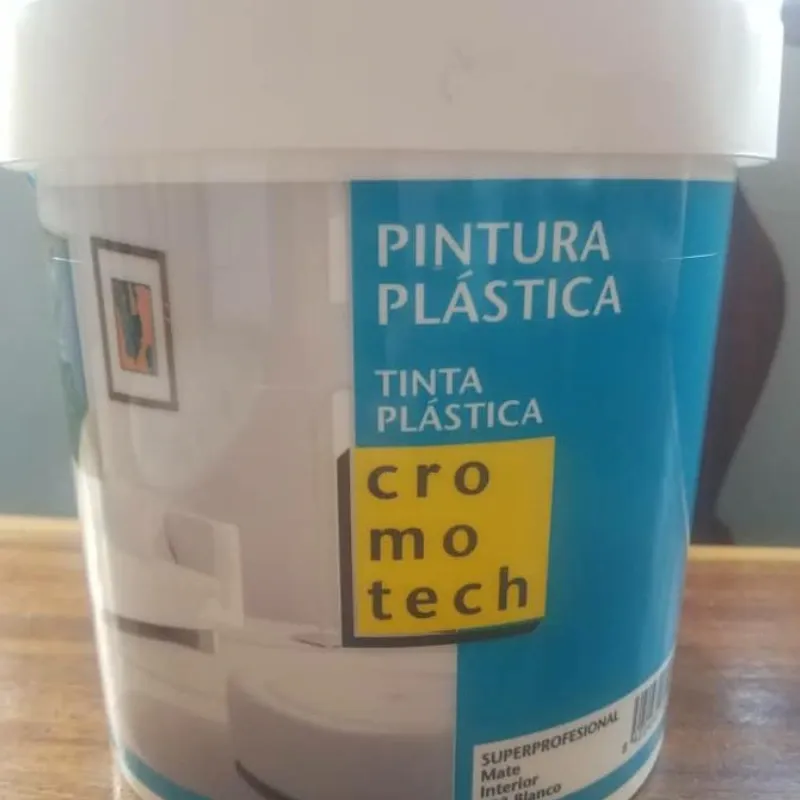 Pintura plastica  (Cromotech) salmon  de  4lit