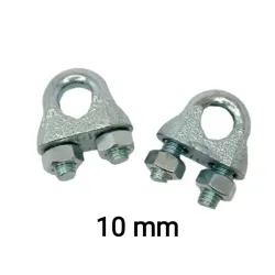 Sujeta cable 10 mm 