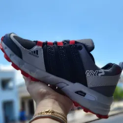 Adidas AXP 🩶Gris y rojas 