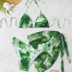 Bikini de 3 piezas 💚