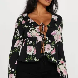 Blusa de flores 