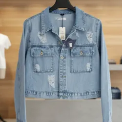 Chaqueta mezclilla 