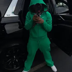 Conjunto a abrigo nike 💚