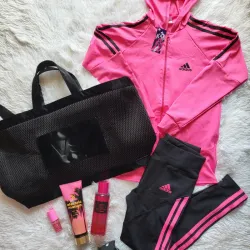 Conjunto de abrigo ADIDAS 
