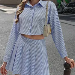 Conjunto de saya y camisa 