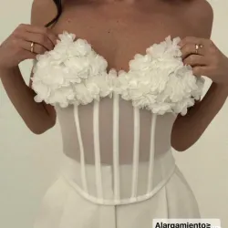 Corset blanco